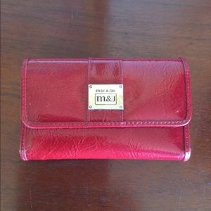 M&J Mac & Jac Small Wallet Red